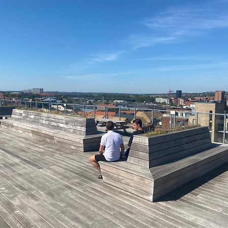 Modern Central Apt With Rooftop, Privat Balcony, & Free Parking,Next To Aarhus Attractions Esterno foto