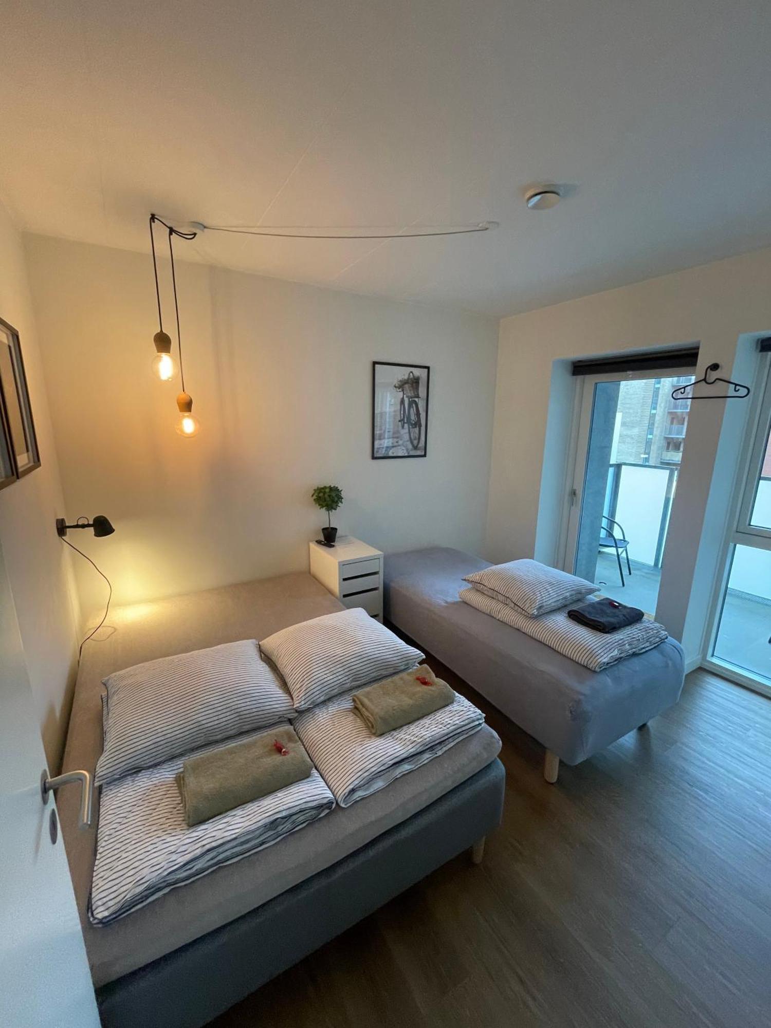 Modern Central Apt With Rooftop, Privat Balcony, & Free Parking,Next To Aarhus Attractions Esterno foto
